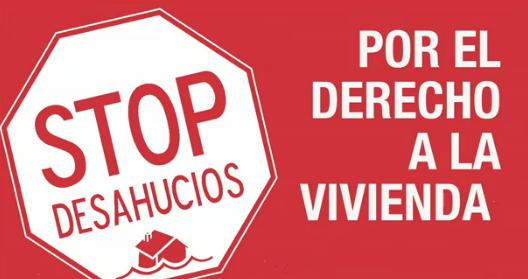 STOP DESAHUCIOS la bolsa y la vida